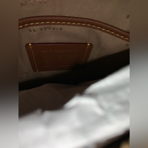 Coach Badge Jacquard Kitt Crossbody - Picture 5 of 10